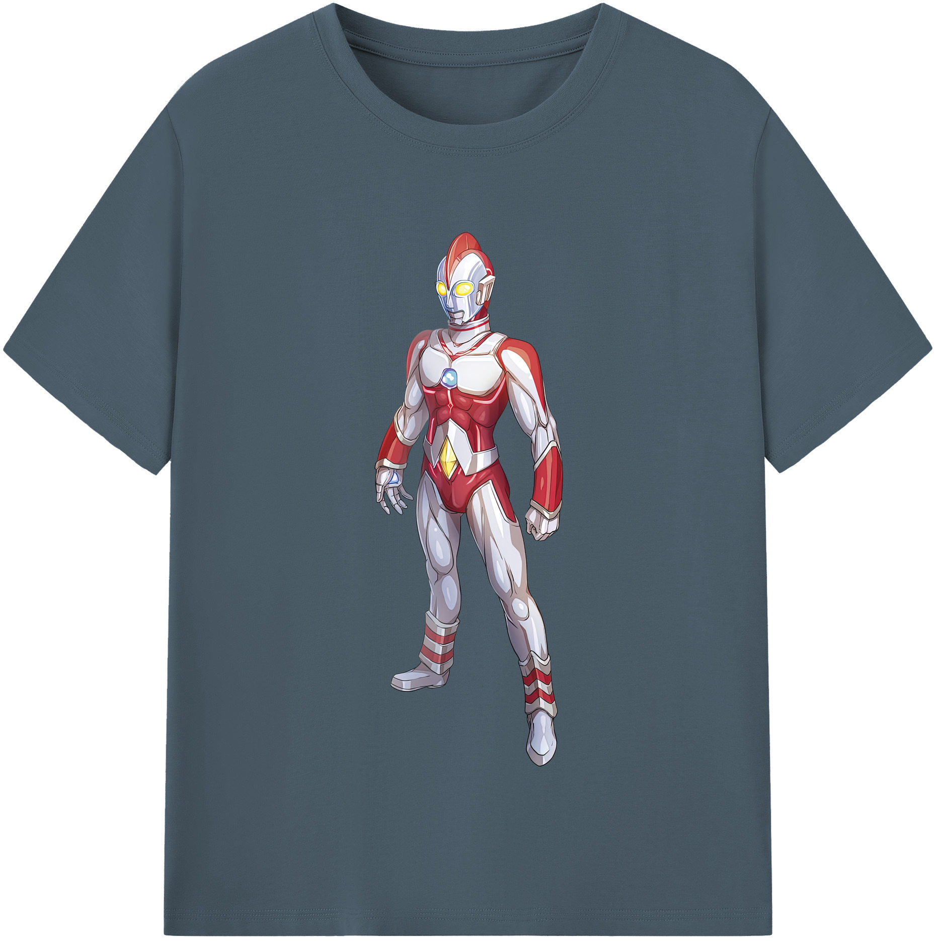（画像用） ウルトラマン Ultraman 綿100％半袖Tシャツ（フロントプリント）